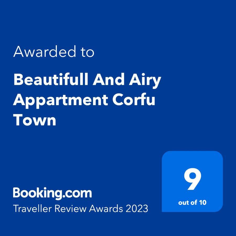 Beautifull And Airy Appartment Corfu Town Kanoni  Exterior foto